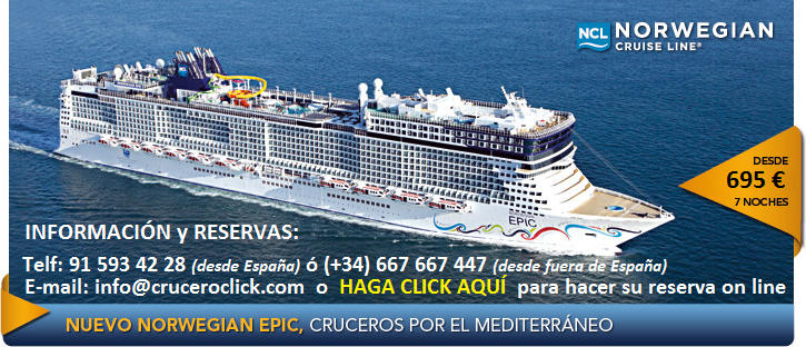 CRUCEROS NCL NORWEGIAN EPIC CRUCEROS OFERTA NCL CRUCEROS MEDITERRANEO OCCIDENTAL NORWEGIAN EPIC CRUCEROS ECONOMICOS DESDE BARCELONA CRUCEROS MEDITERRANEO DESDE BARCELONA CREUERS BARCELONA CRUISES NORWEGIAN CRUISE LINE